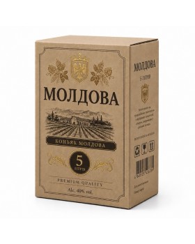 Коньяк Молдова Класичний 5 літрів