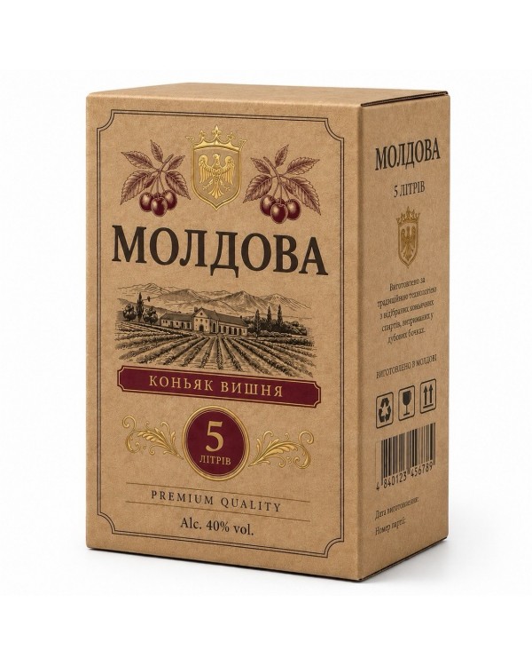 Коньяк Молдова Вишневий 5 літрів Коньяк Молдова Вишневий 5 літрів