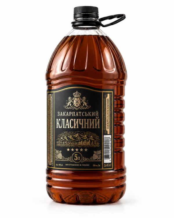 Закарпатський Класичний 5 літрів Закарпатський Класичний 5 літрів